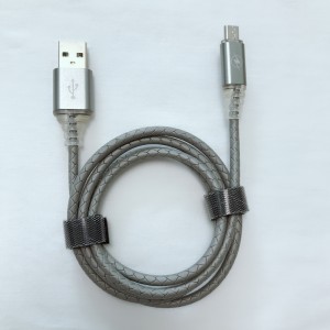 s LED rychlonabíjením kulatý kabel USB pro micro USB, typ C, nabíjení blesku iPhone a synchronizace
